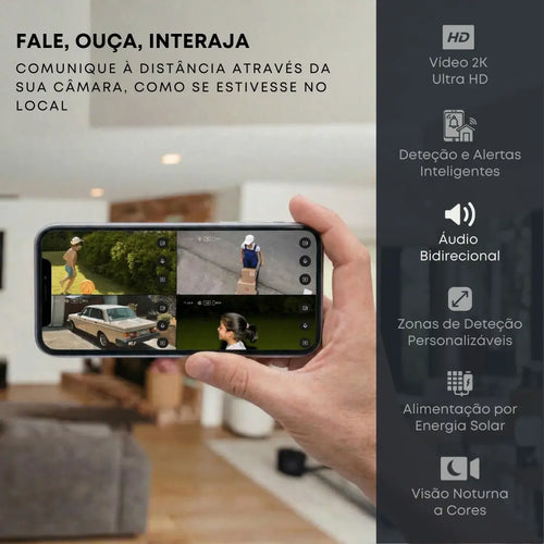 Helia Pro 2K+ — Câmara de Vigilância Exterior