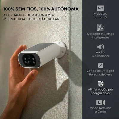 Helia Pro 2K+ — Câmara de Vigilância Exterior
