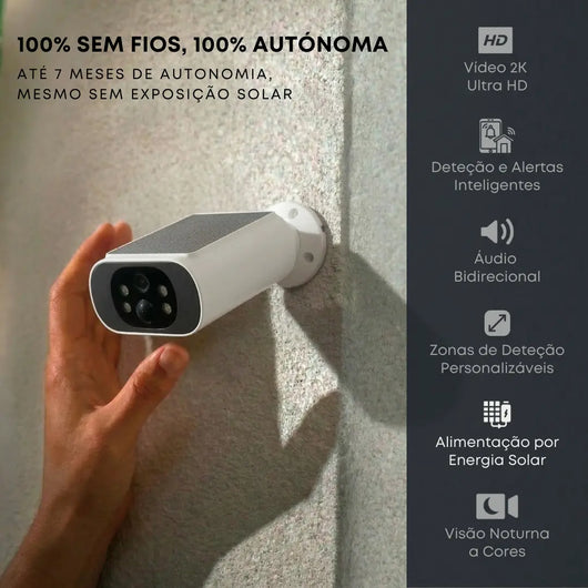 Helia Pro 2K+ — Câmara de Vigilância Exterior