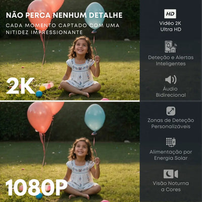 Helia Pro 2K+ — Câmara de Vigilância Exterior