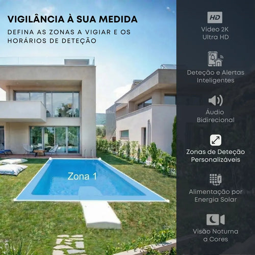 Helia Pro 2K+ — Câmara de Vigilância Exterior